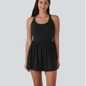 HALARA Backless Romper